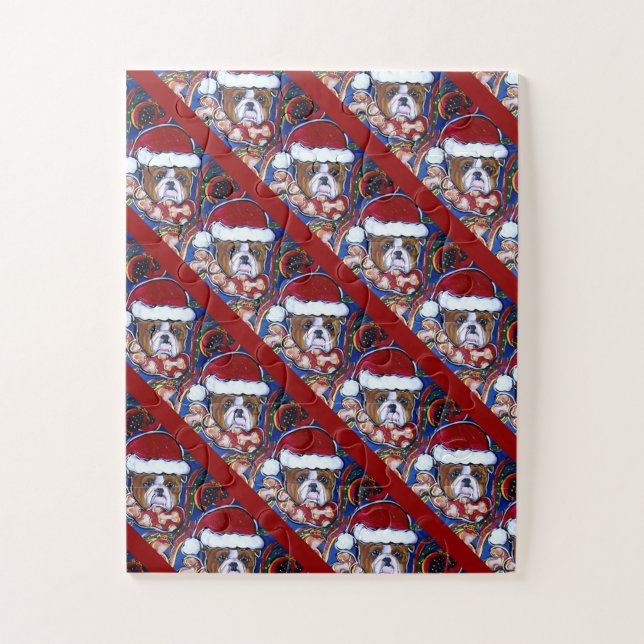 Quebra-cabeça Buldogue (Vertical)