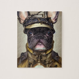 Quebra-cabeça Buldogue Francês Steampunk