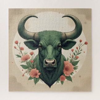 Quebra-cabeça Bull Themed JigserQuebra-cabeça