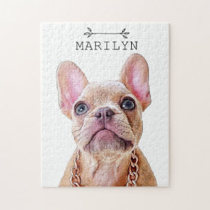Quebra-cabeça Bulldog Francês Personalizado Fresco francês