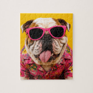 QUEBRA-CABEÇA BULLDOG INGLÊS MUITO LEGAL