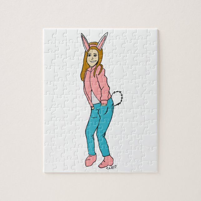 Quebra-cabeça bunnygirl (Vertical)