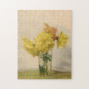 Quebra-cabeça Buquê de Flores Amarelas Edward Herbert Barnard