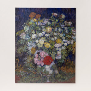 Quebra-cabeça Buquê de Flores em um Vaso Van Gogh