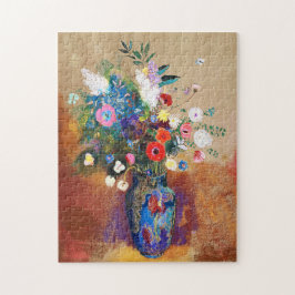 Quebra-cabeça Buquê de flores por Odilon Redon