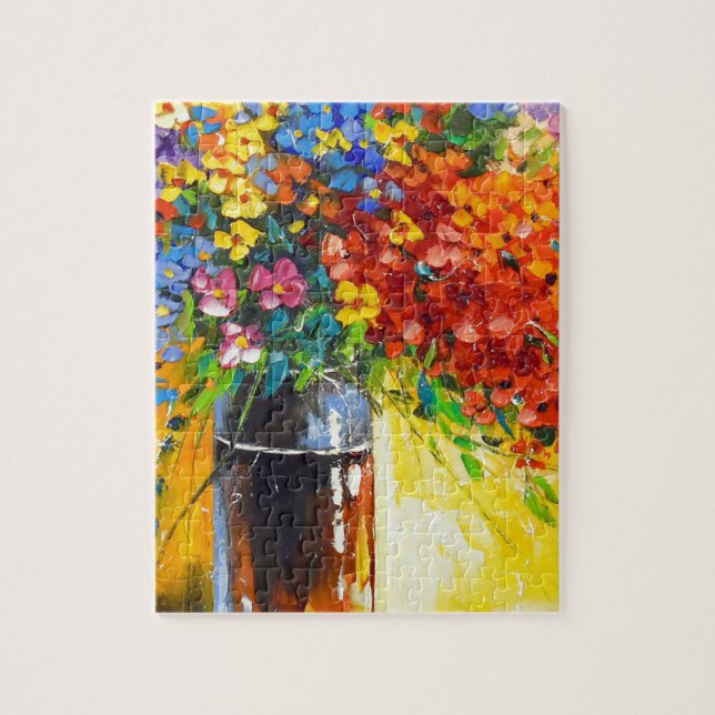 Quebra-cabeça Buquê de flores silvestres (Vertical)