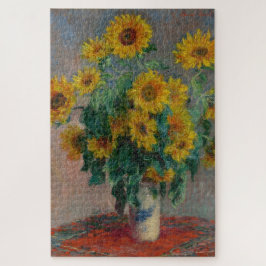 Quebra-cabeça Buquê do Monet de Sunflower