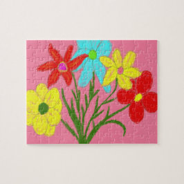 Quebra-cabeça buquê primavera