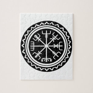 Quebra-cabeça Bússola Viking Vegvisir