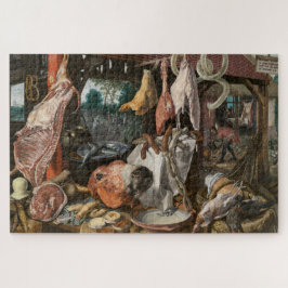 Quebra-cabeça Butcher's Stall (por Pieter Aertsen)