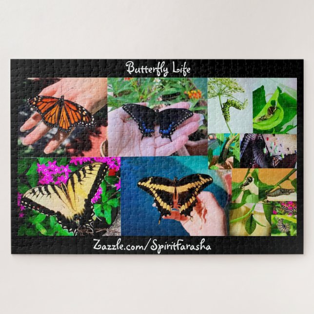 Quebra-cabeça Butterfly Life Puzzle (Horizontal)