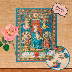 Quebra-cabeça BVM e Menino Jesus