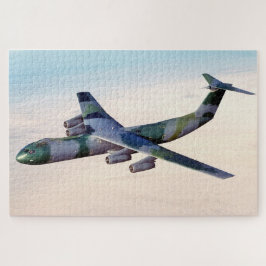 Quebra-cabeça C-141 Starlifter Avião de Transporte Estratégico M