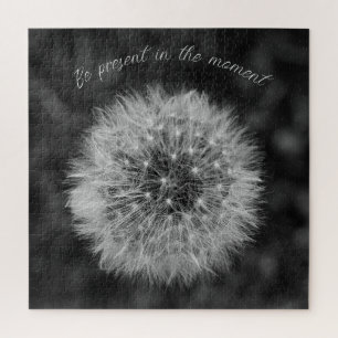 Quebra-cabeça Cabeça de semente de Dandelion. Esteja Presente No