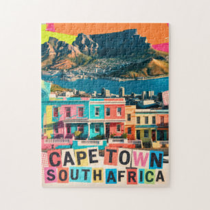 Quebra-cabeça Cabo Town África do Sul Viagem Paisagem Bo-Kaap