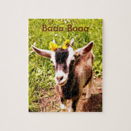 Quebra-cabeça Cabra adorável do bebê
