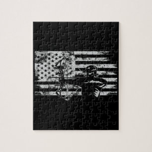 Quebra-cabeça Caça à Caça ao Arco-Americano de Bandeiras