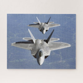 Quebra-cabeça Caça a jato furtivo de quinta geração F-22 Raptor