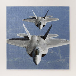 Quebra-cabeça Caça a jato furtivo de quinta geração F-22 Raptor