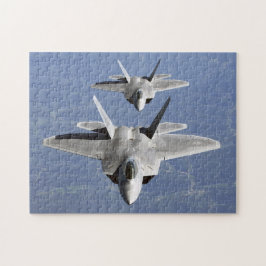 Quebra-cabeça Caça a jato furtivo de quinta geração F-22 Raptor