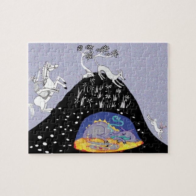 Quebra-cabeça Caça ao tesouro (Horizontal)