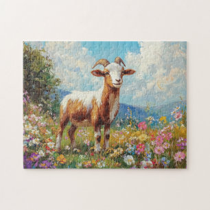 Quebra-cabeça Caça Coca-Colorida Prado de Flor Selvagem