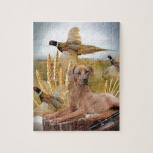 Quebra-cabeça Caças de Rhodesian Ridgeback