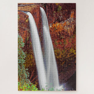 Quebra-cabeça Cachoeira havaiana