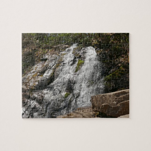 Quebra-cabeça Cachoeira Juney Whank nas Smoky Mountains (Horizontal)