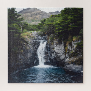 Quebra-cabeça Cachoeira na Floresta