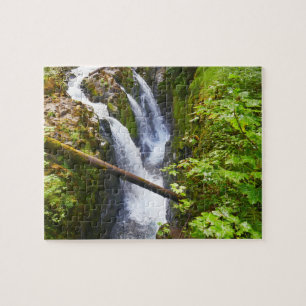 Quebra-cabeça Cachoeira Sol Duc I no Parque Nacional Olímpico