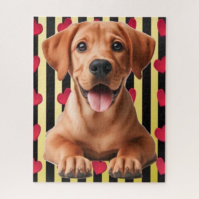Quebra-cabeça Cachorro (Vertical)