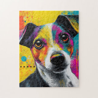 Quebra-cabeça Cachorro Bonito Cachorro Engraçado Animal Pet Mídi