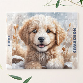 Quebra-cabeça Cachorro Cachorro Cachorro Cachorro Cachorro Neve 