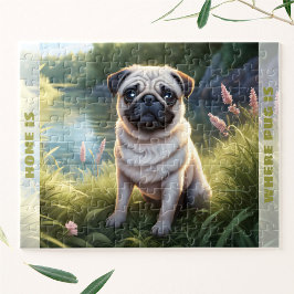 Quebra-cabeça Cachorro Cachorro Cachorro Nome Personalizado