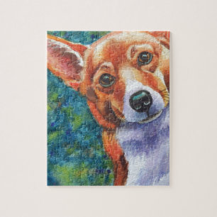 Quebra-cabeça Cachorro Curioso Corgi