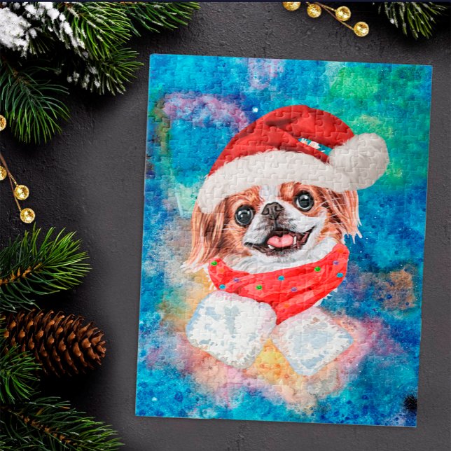 Quebra-cabeça Cachorro da Raça Japanese Chin Natal (Criador carregado)