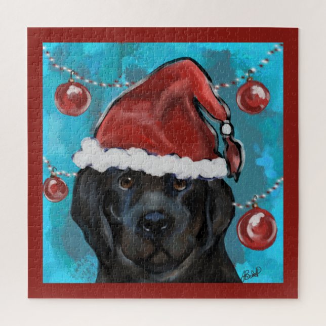 Quebra-cabeça Cachorro da Terra Nova (Vertical)