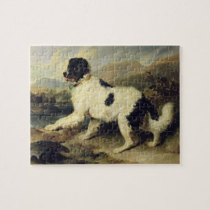 Quebra-cabeça Cachorro da Terra Nova Chamado Leão, 1824 (óleo
