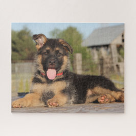 Quebra-cabeça Cachorro de German shepherd Cachorro