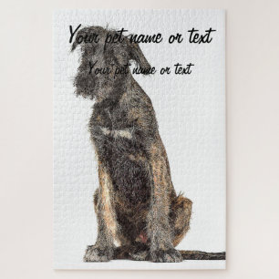 Quebra-cabeça Cachorro de Wolfhound Irlandês super Legal