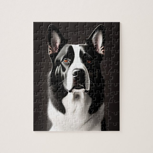 Quebra-cabeça Cachorro Grande e Fofo (Vertical)