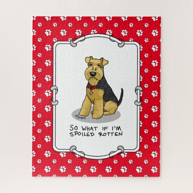 Quebra-cabeça Cachorro podre podre - Cachorro (Vertical)