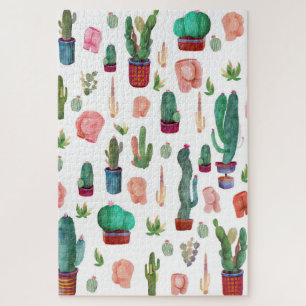 Quebra-cabeça Cactus e Bumbuns