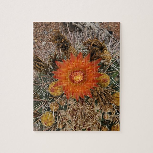 Quebra-cabeça Cactus Flower (Vertical)
