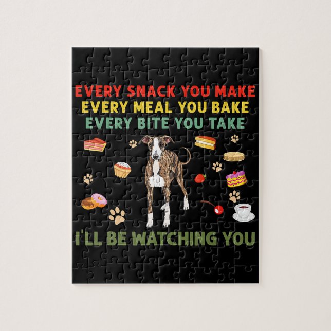 Quebra-cabeça Cada lanche você faz cada refeição que você assar  (Vertical)