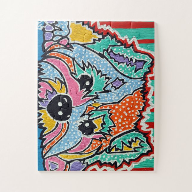 Quebra-cabeça Cães Cachorros Cachorros do Oeste da Terra Pet Ter (Vertical)