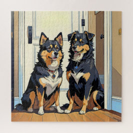 Quebra-cabeça Cães Encantadores