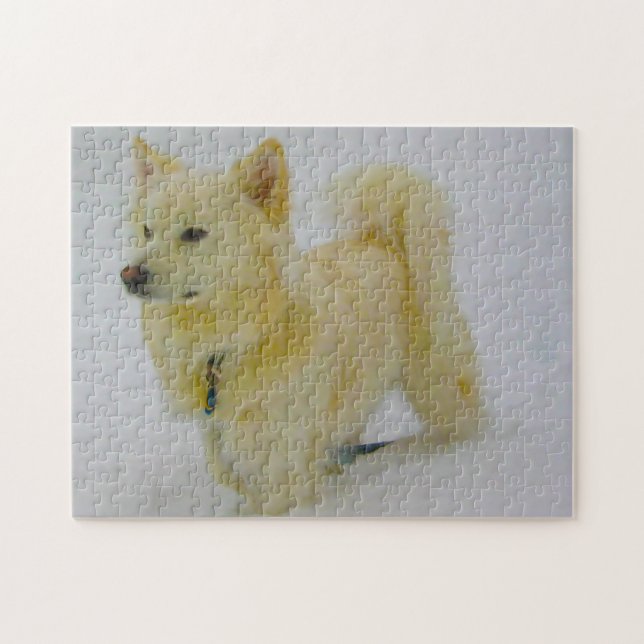 Quebra-cabeça Cães Esquimós. (Horizontal)