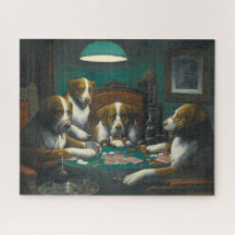 Cães Jogando Poker (Jogo De Cartão Animal)